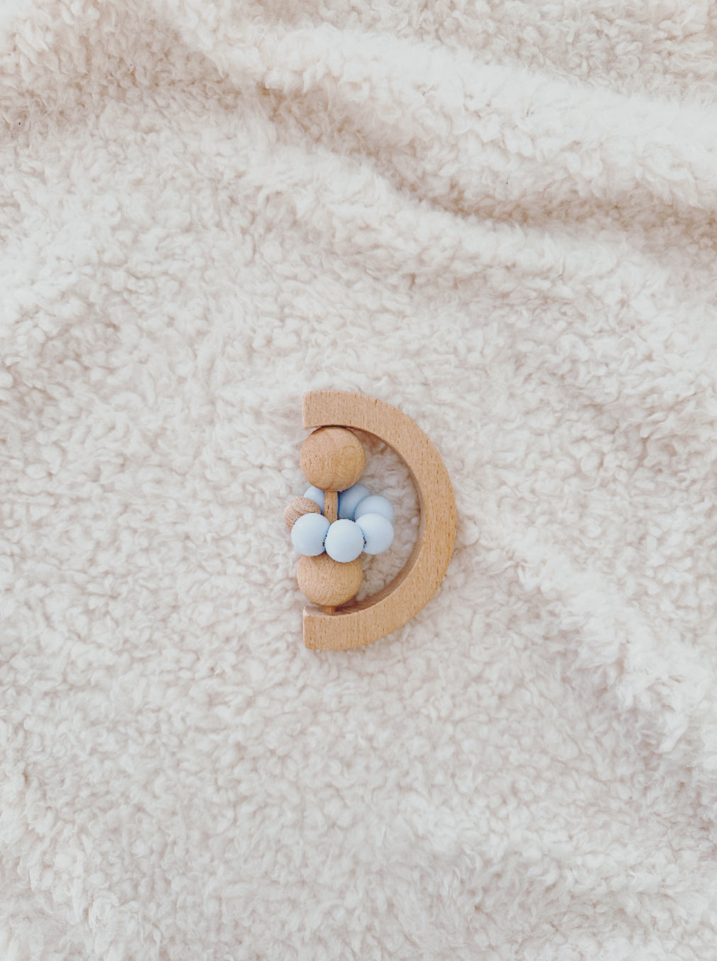 Wooden Arch Rattle | Sky
