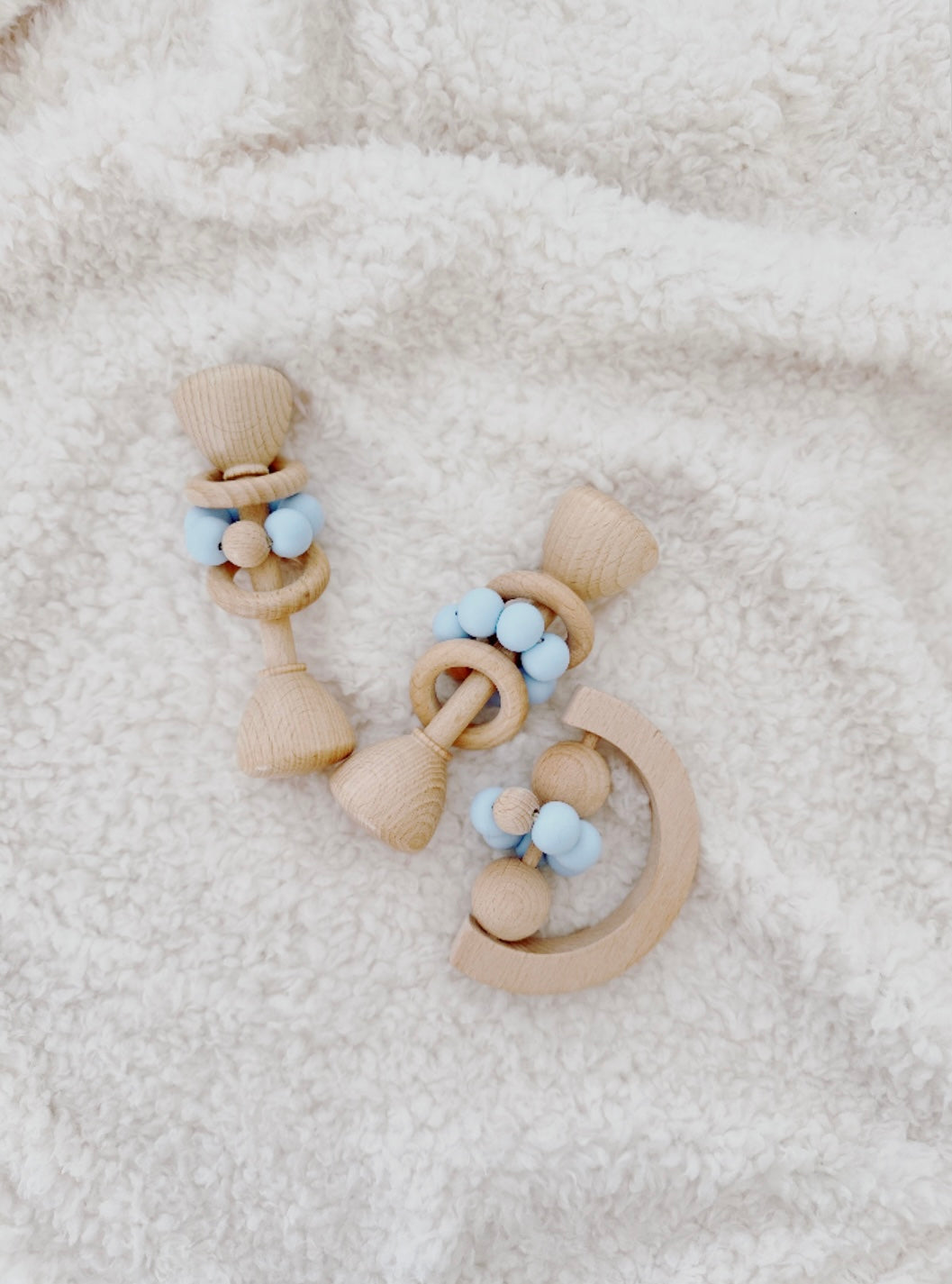 Wooden Rattle | Sky