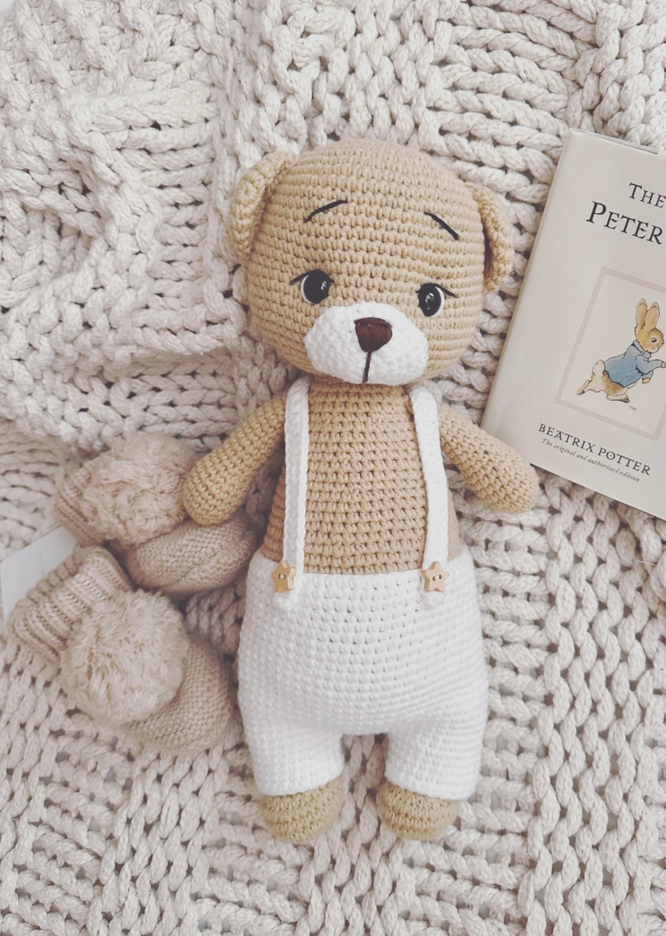 Amigurumi Teddy Bear. 30см